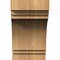 Ekena Millwork Pescadero Rough Sawn Corbel, Western Red Cedar, 6"W x 10"D x 10"H COR06X10X10PEC00RWR - alternate 4